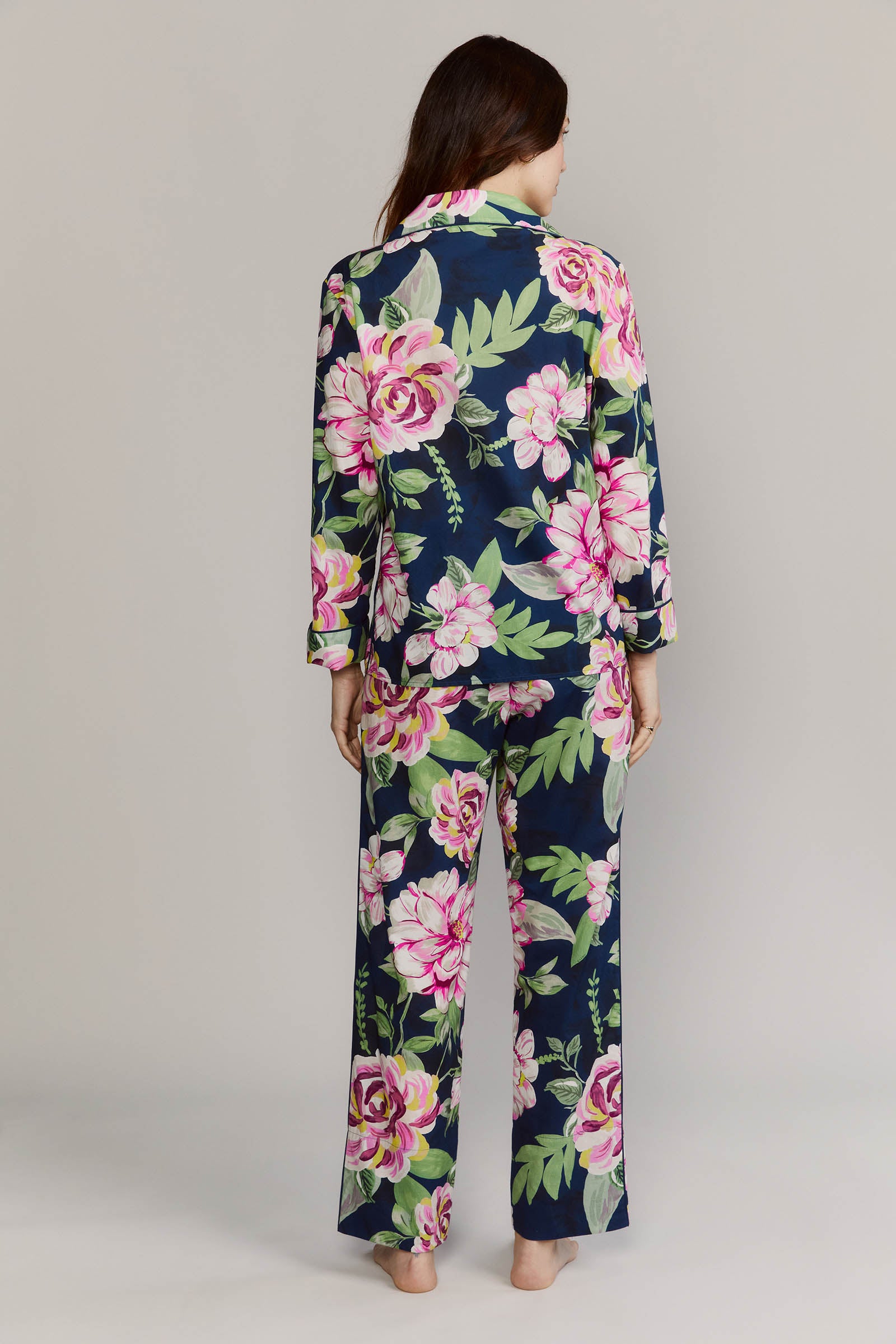 Broad Beach Back Pink Peonies