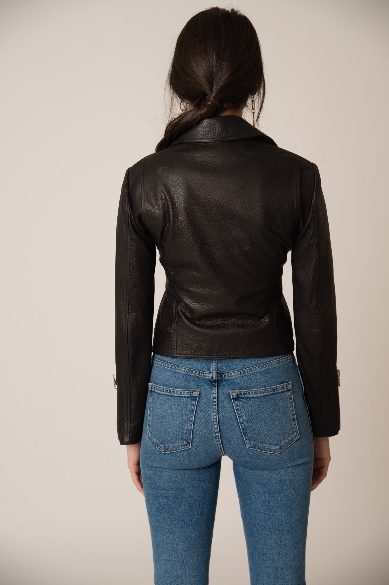 Katro Laurel Canyon Leather Jacket Black