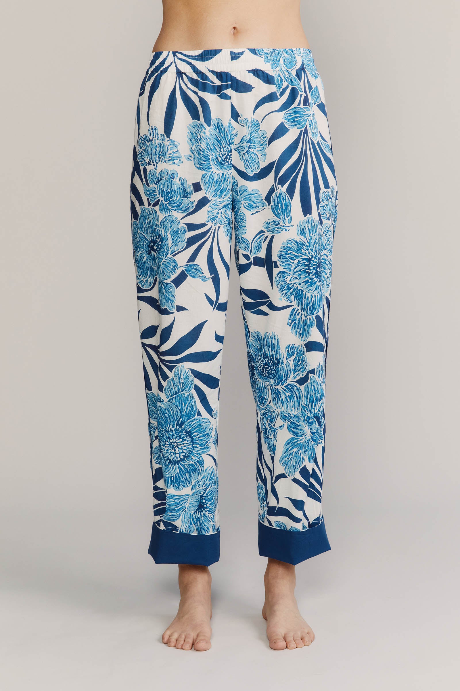 Broad Beach Front Pant Cuffed Capri