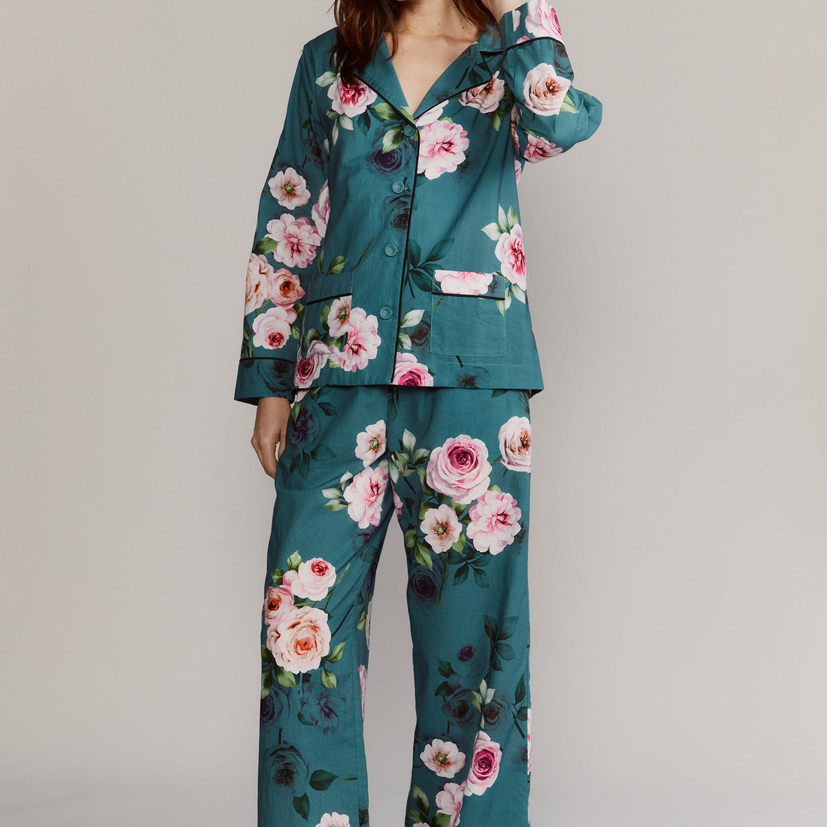 CafePress Color Guard Spin Dance Pajama Set For Women – Novelty Cotton Sleepwear With Fun Prints, Relaxed Fit Loungewear
