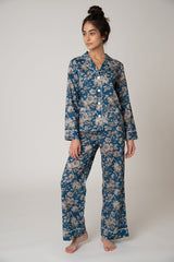 Colony Pajama Set - Blue Graceful