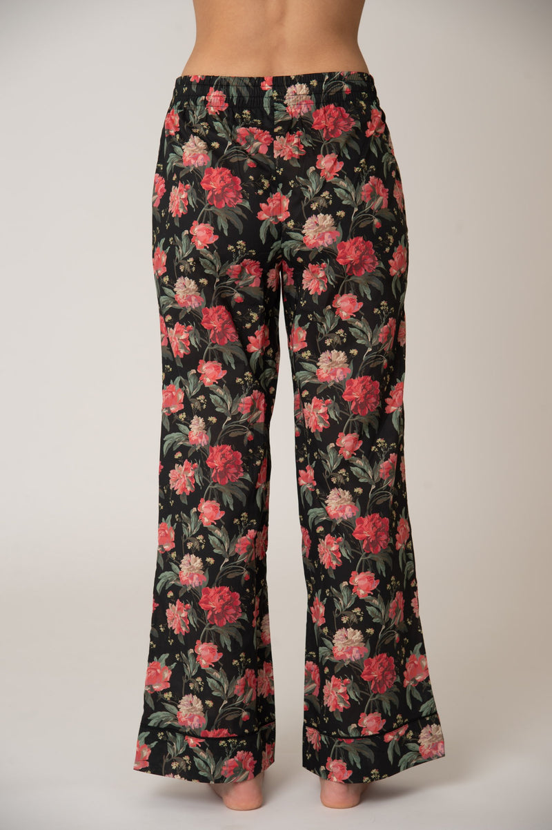 Katro Colony Cotton Pajama Set Decadent Blooms