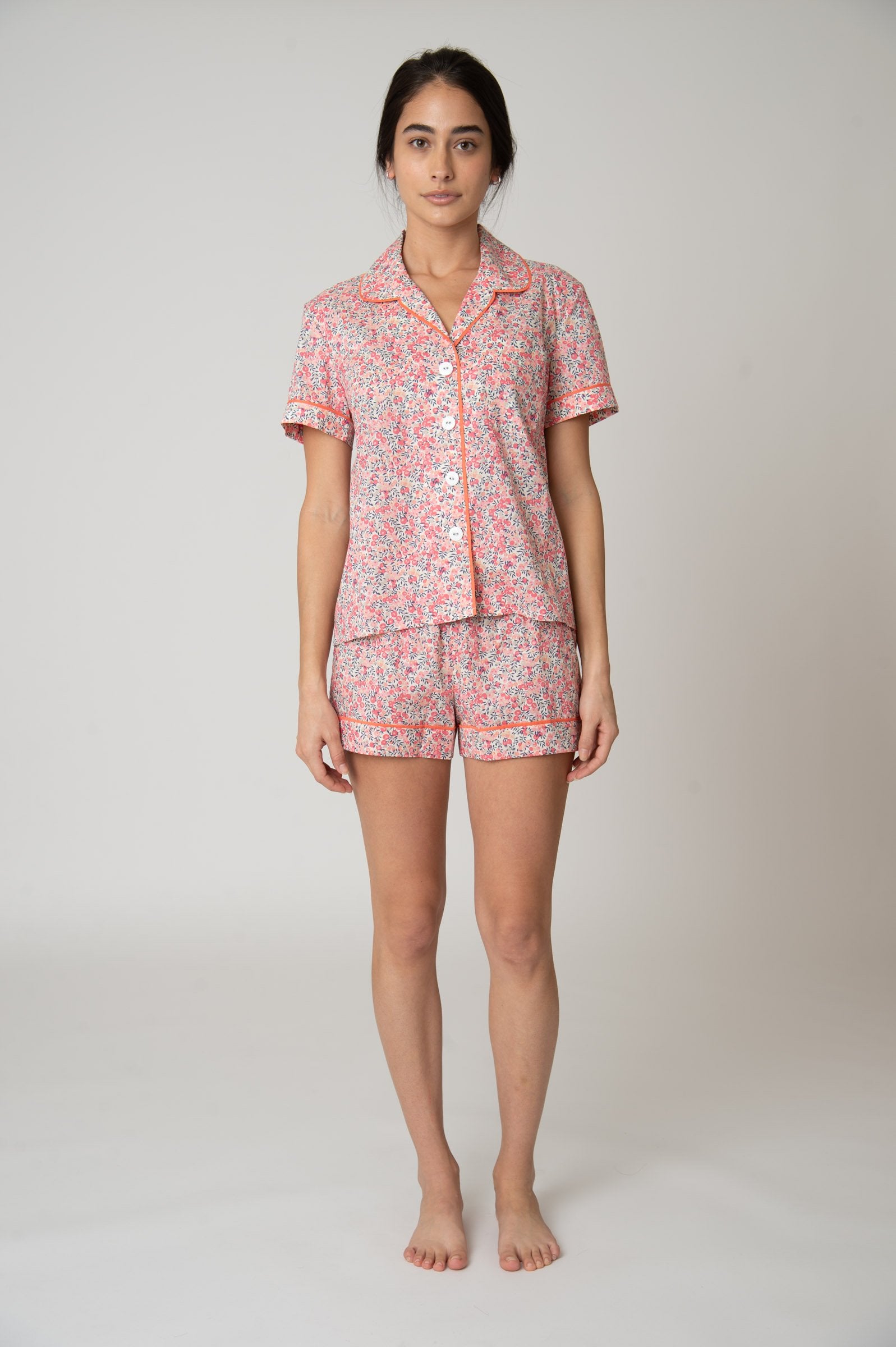 Katro Latigo Pajama Shorts Set Wiltshire