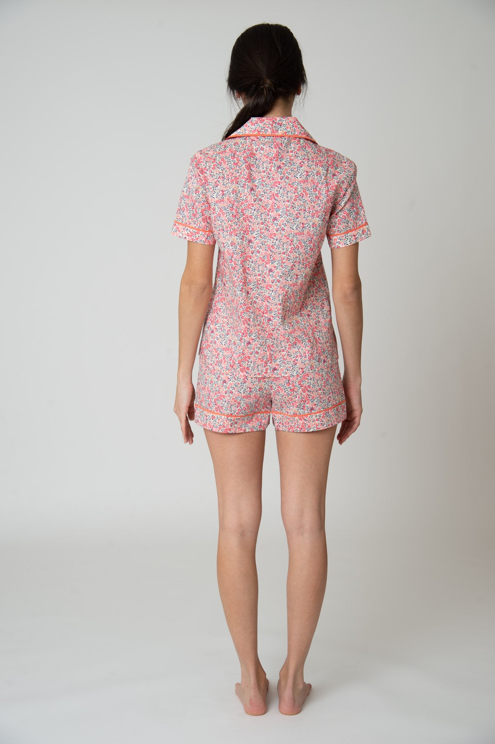 Katro Latigo Pajama Shorts Set Wiltshire
