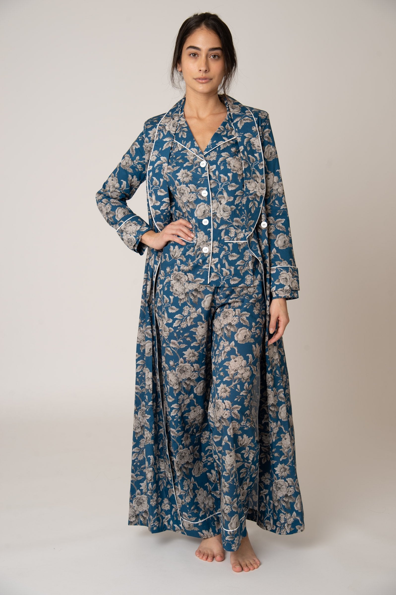 Katro Matador Robe Blue Graceful